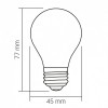 VIDEX LED Filament G45 4W 3000K E27 (VL-DG45MO) - зображення 3