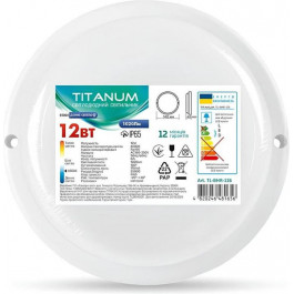   TITANUM LED IP65 12W 6500K (TL-BHR-126)