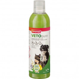   Beaphar Шампунь Bio Shampoo VETO pure от блох для кошек и собак 250 мл (13737/15711)