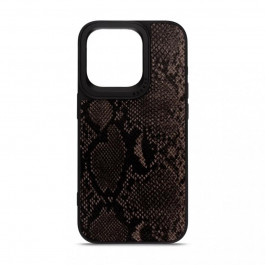   Harder Genuine Snake Apple iPhone 15 Pro Black (ARM76783)