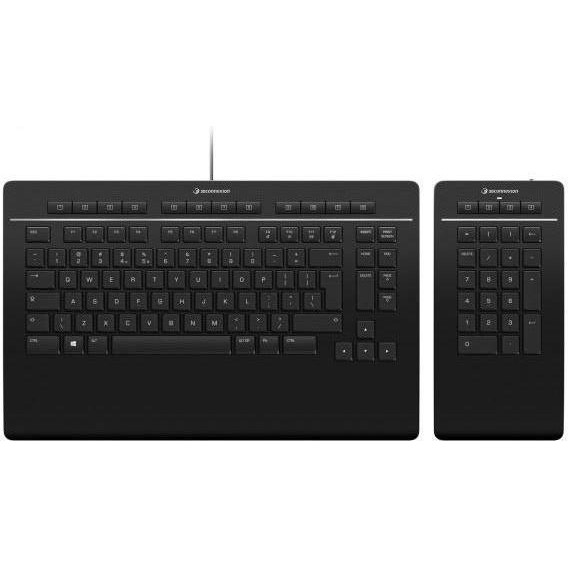 3Dconnexion Keyboard Pro with Numpad, US-International (QWERTY) (3DX-700092) - зображення 1