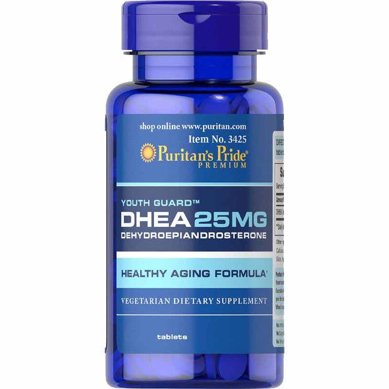 Puritan's Pride DHEA 25 mg 100 табл - зображення 1