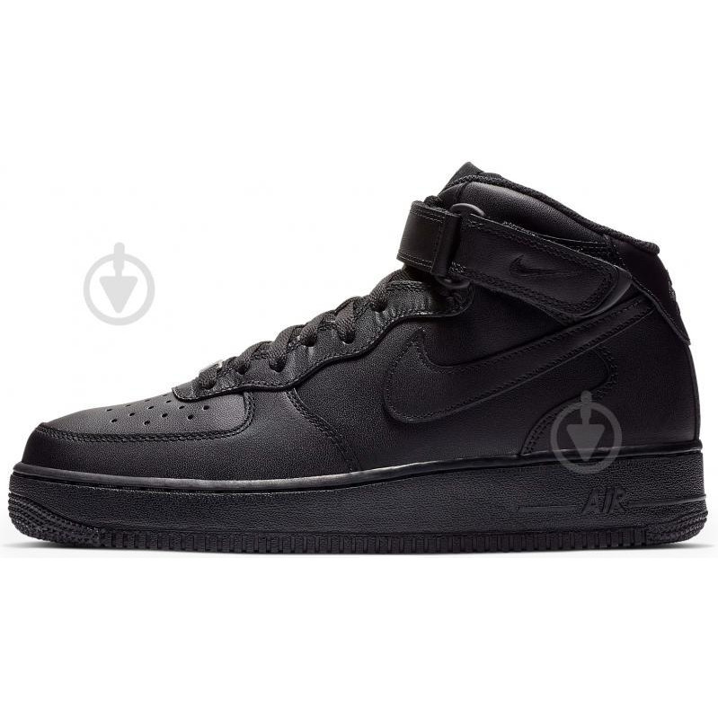 Nike Чорні чоловічі кеди  Air Force 1 Mid &apos;07 CW2289-001 45.5 - зображення 1