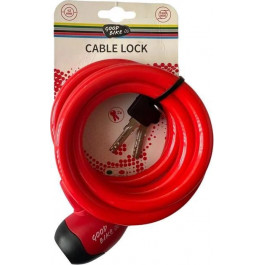   Good Bike Велосипедний замок  Security Lock 12 x 1500 мм Red (92758R-IS)