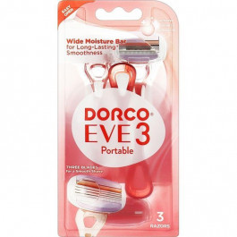   Dorco Бритва  Eve 3 Portable Одноразова Для жінок 3 шт. (8801038592633)