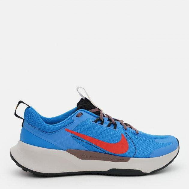 Nike Чоловічі кросівки для бігу  Juniper Trail 2 Nn DM0822-402 45 (11US) 29 см Lt Photo Blue/Track Red-Pl - зображення 1