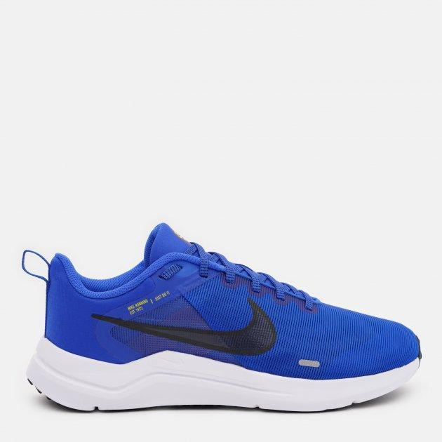 Nike Чоловічі кросівки для бігу  Downshifter 12 DD9293-402 45.5 (11.5US) 29.5 см Racer Blue/Black-High Vo - зображення 1