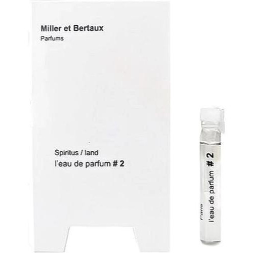 Miller et Bertaux Spiritus / Land L'eau de Parfum # 2 Парфюмированная вода унисекс 2 мл Пробник - зображення 1