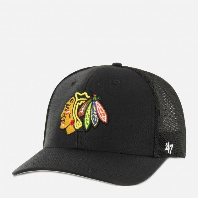 47 Brand Кепка  Chicago Blackhawks Trophy Black H-FTRPH04CTE-BK MISC - зображення 1