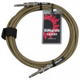   DIMARZIO EP1715SS INSTRUMENT CABLE 15ft (VINTAGE TWEED) EP1715SS VT