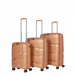   V&V Travel METALLO 8023-3 PIECE SET GOLD