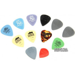   Dunlop PVP102 PICK VARIETY PACK MEDIUM-HARD