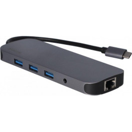   aiLink Aluminium Multi Port 9-in-1 Space Grey (AI-CH9A)