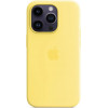 Apple iPhone 14 Pro Silicone Case with MagSafe - Canary Yellow (MQUG3) - зображення 1