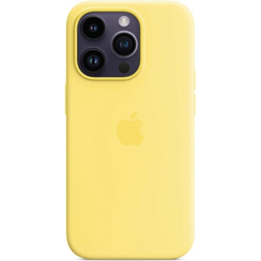 Apple iPhone 14 Pro Silicone Case with MagSafe - Canary Yellow (MQUG3) - зображення 1