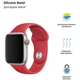   ArmorStandart Ремешок  Sport Band (3 Straps) для Apple Watch 38-40 mm Red (ARM49076)