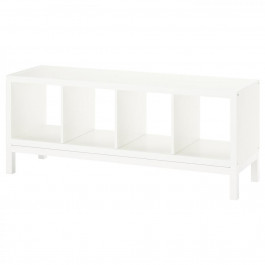   IKEA KALLAX Книжкова шафа білий/білий 147x59 (594.426.66)