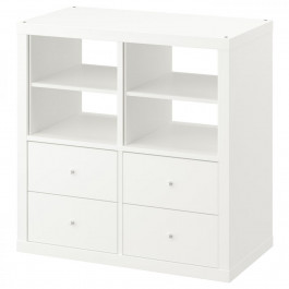   IKEA KALLAX Книжкова шафа білий 77х77 (795.529.51)