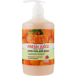   Fresh Juice Крем-гель для душа  Tangerine & Awapuhi 750 мл (4823015936173)