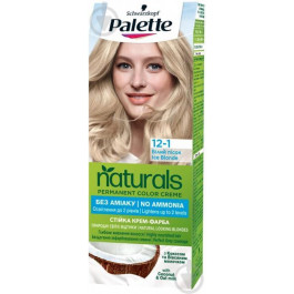 Palette Стойкая крем-краска для волос Schwarzkopf  Naturals без аммиака 12-1 Белый песок 110 мл (90001009489