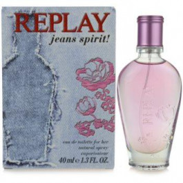   REPLAY Jeans Spirit! For Her Туалетная вода для женщин 40 мл