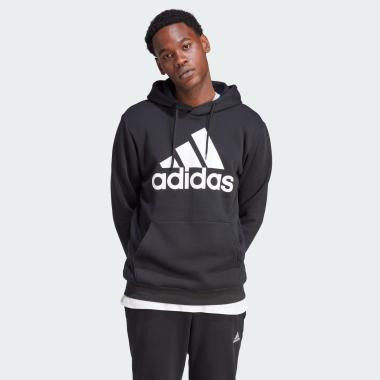 Adidas Худи  M Bl Fl Hd IB4024 S Black (4066761699132) - зображення 1