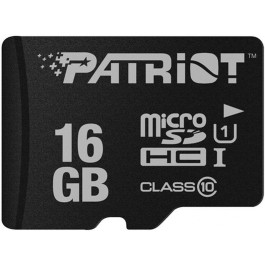   PATRIOT 16 GB microSDHC UHS-I LX PSF16GMDC10