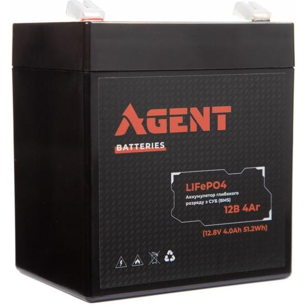 Agent LiFePO4 12V 4Ah (IFM12-40E2) - зображення 1