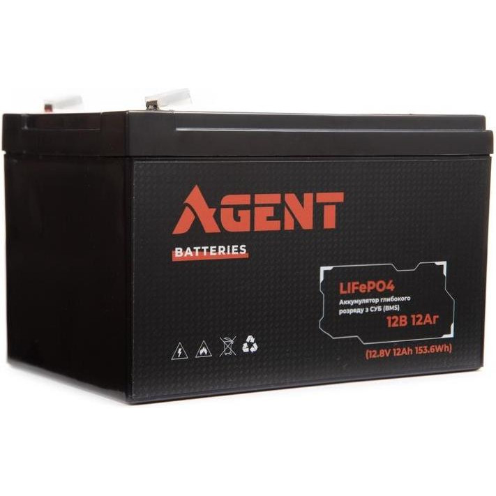 Agent LiFePO4 12V 12Ah (IFM12-120E2) - зображення 1