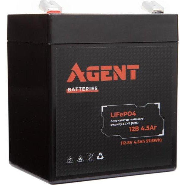 Agent LiFePO4 12V 4.5Ah (IFM12-45E2) - зображення 1