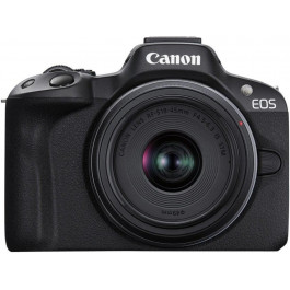   Canon EOS R50 kit RF-S 18-45mm IS STM Black (5811C033)