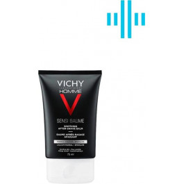   Vichy Заспокійливий бальзам після гоління  Homme Soothing After-Shave Balm від подразнень, 75 мл