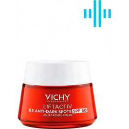   Vichy Антивіковий крем  Liftactiv В3 для корекції пігментних плям і зморшок SPF50 50 мл (3337875832724)