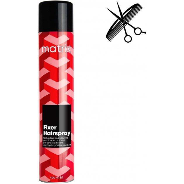 Matrix Професійний спрей  Styling Fixer Hairspray для контролю та фіксації зачіски 400 мл (3474637103620) - зображення 1