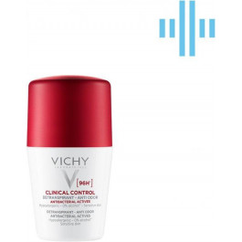   Vichy Шариковый антиперспирант  Deo Clinical Control против чрезмерного потоотделения и запаха 96 часов за