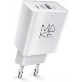   MakeFuture 20W PD+QC White (MCW-324PWH)