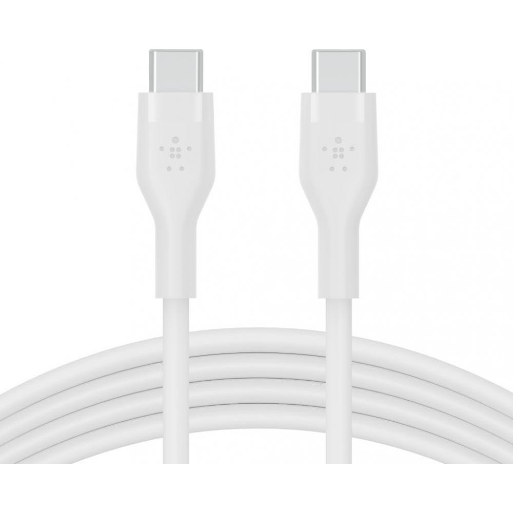 Belkin Boost Up Charge Flex USB-C to USB-C 2m White (CAB009BT2MWH) - зображення 1