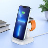 Hoco CW43 Graceful 3-in-1 charger White - зображення 3