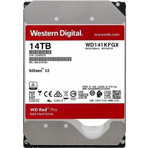 WD Red Pro 14 TB (WD141KFGX) - зображення 1