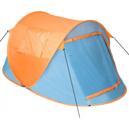   Tectake Pop up tent waterproof, blue/orange (401674)