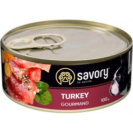   Savory Dog Gourmand Turkey 100 г (30495)