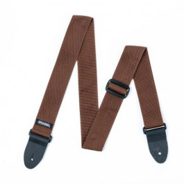   Dunlop D0701BR Guitar Poly Strap Brown