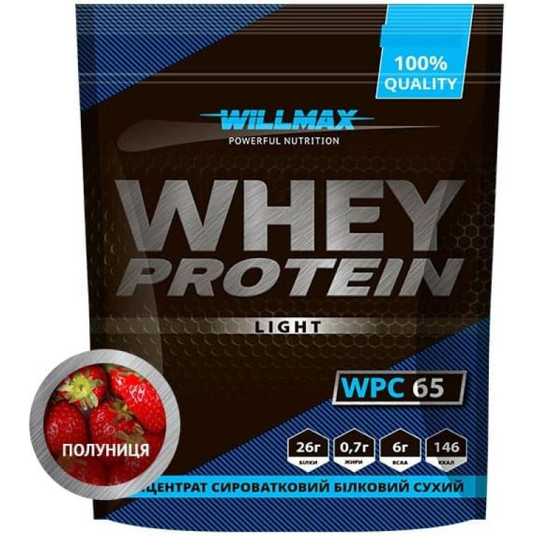 Willmax Whey Protein Light 65% 1000 g /25 servings/ Шоколад Лесной орех (wx215) - зображення 1