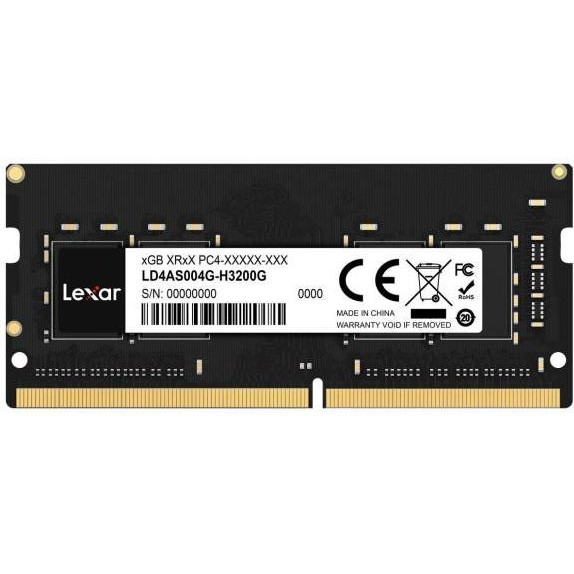 Lexar 16 GB DDR4 3200 MHz (LD4AU016G-B3200GSST) - зображення 1