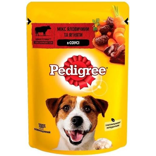 Pedigree Говядиной с ягненком 100 г (5900951262531) - зображення 1