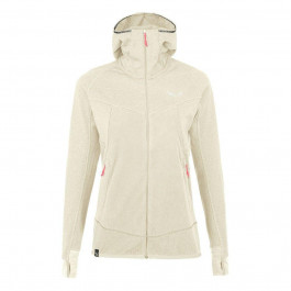   Salewa Фліс жіночий  Puez Hybrid Polarlite Full-Zip Wms Beige оatmeal melange (013.012.0342) M