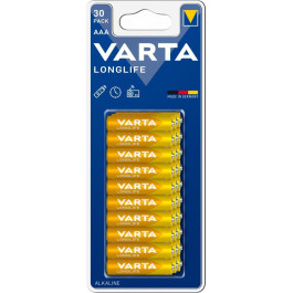   Varta AAA bat Alkaline 30шт LONGLIFE (04103101630)