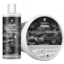   SeSDerma Маска-пілінг для обличчя  Beauty Treats Salises Charcoal Peel-Off Mask 75 мл + 25 г