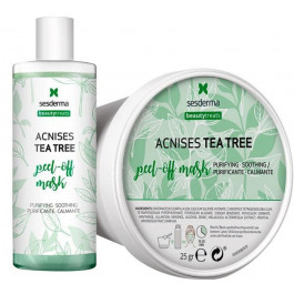   SeSDerma Маска-пілінг для обличчя  Beauty Treats Acnises Tea Tree Peel-Off Mask 75 мл + 25 г