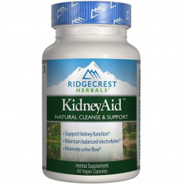   RidgeCrest Herbals Комплекс підтримки функції нирок (KidneyAid) 60 капсул